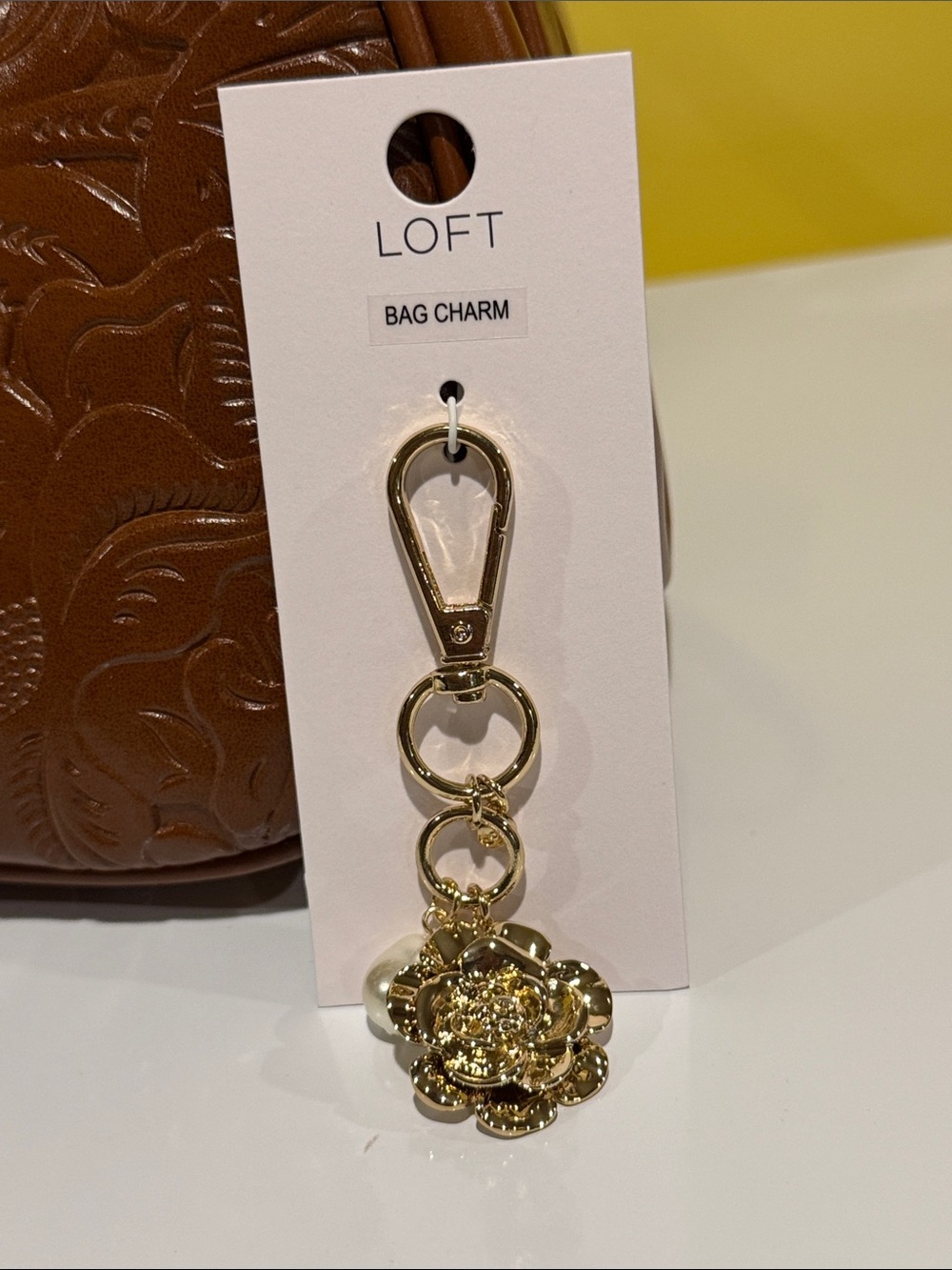 NWT Loft bag charm